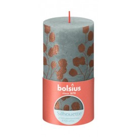 Rustikální svíčka 13cm BOLSIUS zelená/eukaliptus