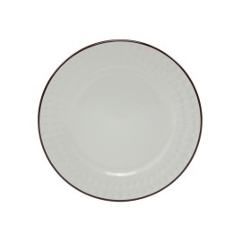 Keramický dezertní talíř ROME 19cm bílý