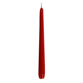 Kónická svíčka 24,5cm PROVENCE tmavě červená