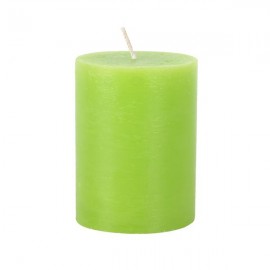 Rustikální svíčka 10cm PROVENCE zelená
