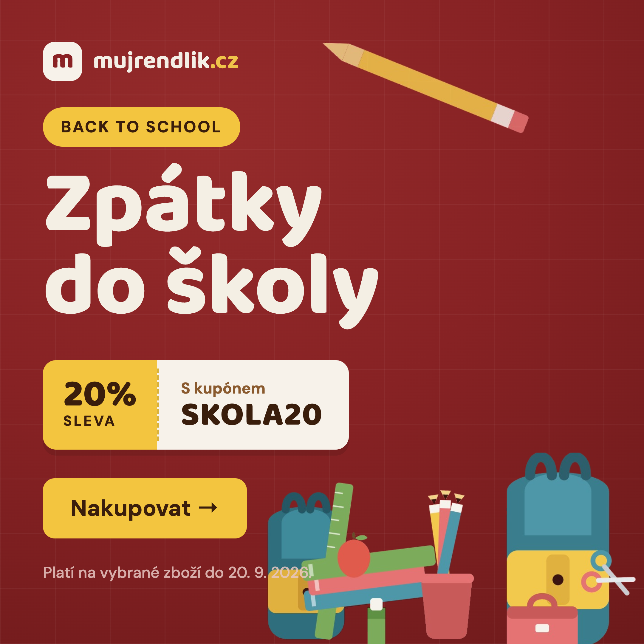 banner na akce