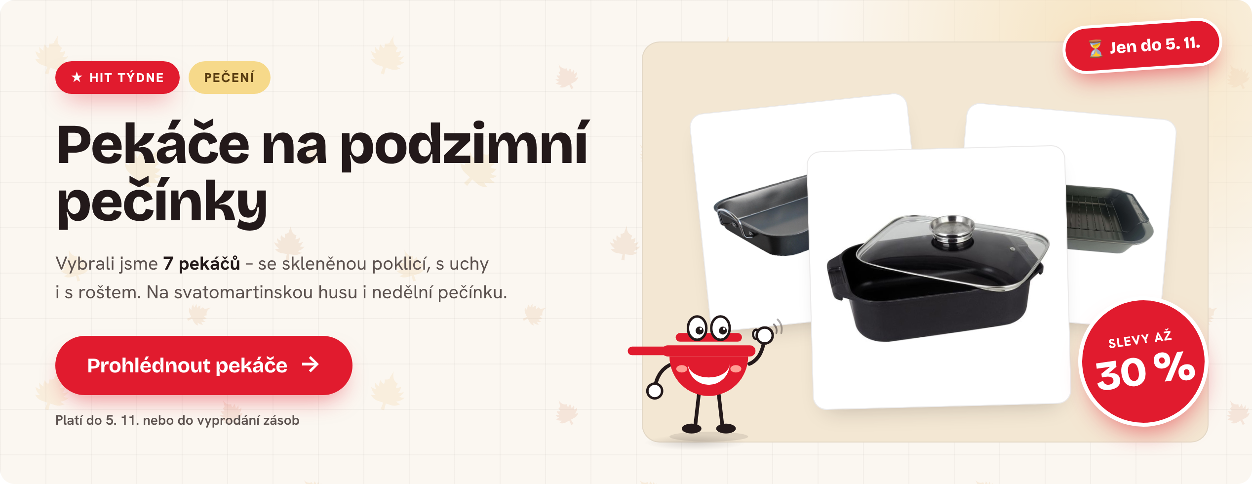 Pekáče na pečínky