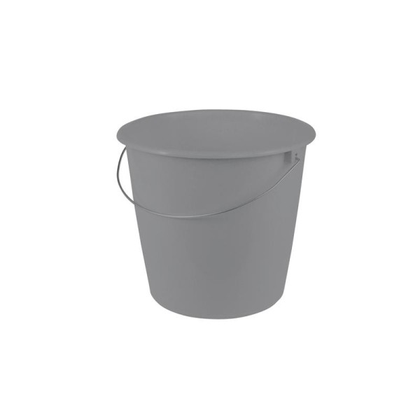 Plastový kbelík KEEEPER 10l šedý