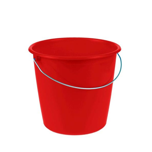 Plastový kbelík KEEEPER 10l červený
