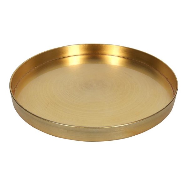 Servírovací tác 32cm zlatý