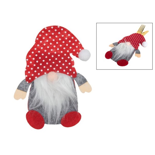 DRŽÁK NA PŘÍBORY STROMEK/SANTA/SKŘÍTEK 2KS