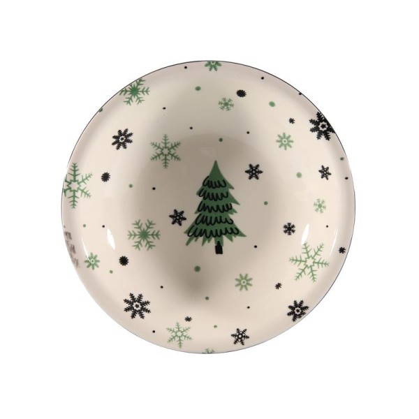 TALÍŘ VÁNOČNÍ MOTIV STROMEČEK 21CM