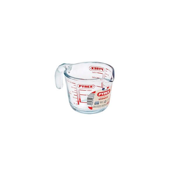 Skleněná odměrka s nálevkou PYREX 250ml