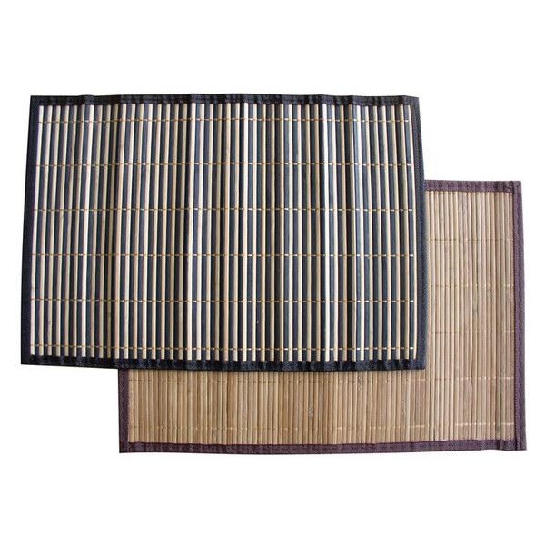 Bambusové prostírání s obrubou set 4 ks, 30 x 45 cm