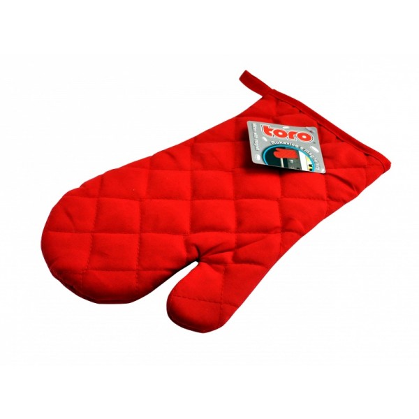 KUCHYŇSKÁ RUKAVICE S MAGNETEM 19x27cm,assort, bavlna/polyester