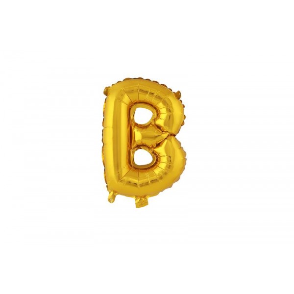 Balónek fóliový TORO písmenko "B" 30cm