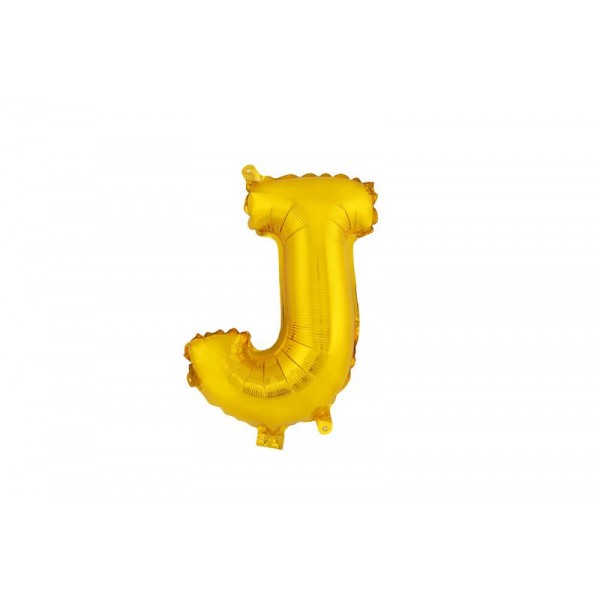 Balónek fóliový TORO písmenko "J" 30cm