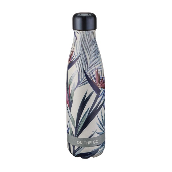 TERMOSKA 500ML 6,8X26CM DESIGN LISTŮ KITCHISIMO