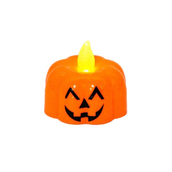SVÍČKA LED HALLOWEENSKÁ DÝNĚ  IP20 4,7X4,7X4CM