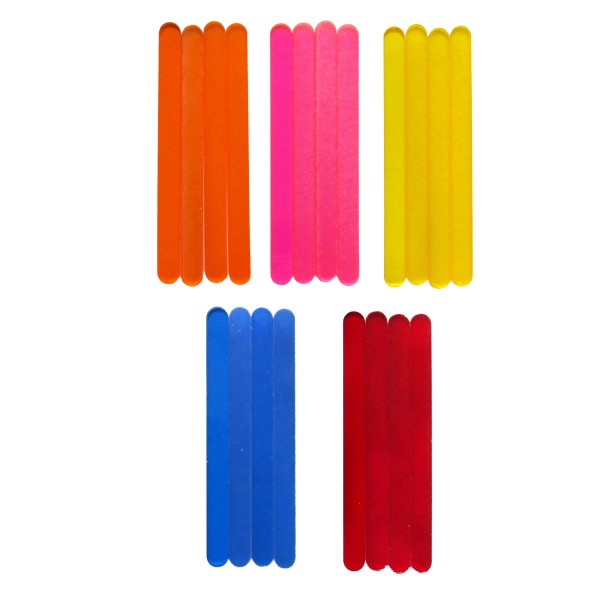 TYČINKY NA ZMRZLINU 20KS 5BAREV X 4KS 11.5X1CM