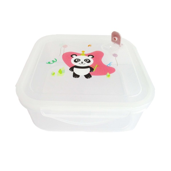 Plastová dóza s víčkem KITCHISIMO 1200ml panda