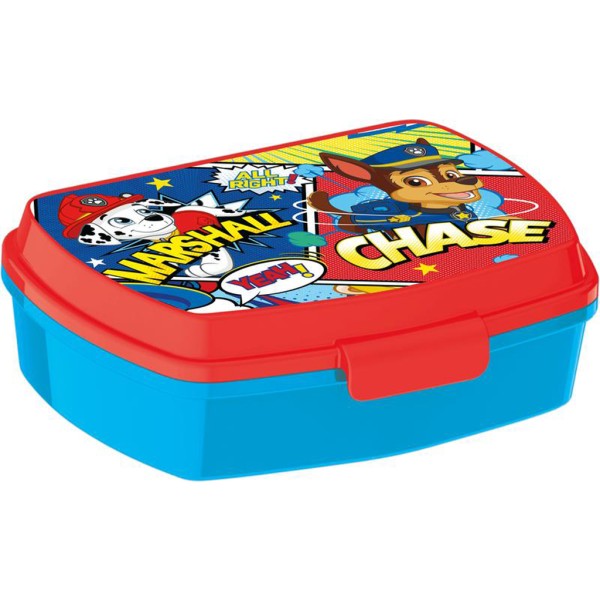 Plastový svačinový box 17,5x14x5,5cm Paw Patrol