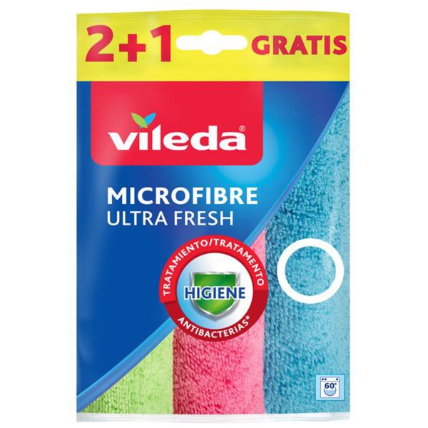 Mikrohadřík VILEDA Ultra Fresh 2+1ks