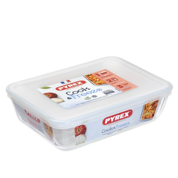 Skleněná dóza s víčkem PYREX 1500ml