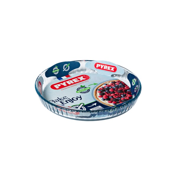 Skleněná zapékací forma na koláč PYREX 25cm, borosilikát