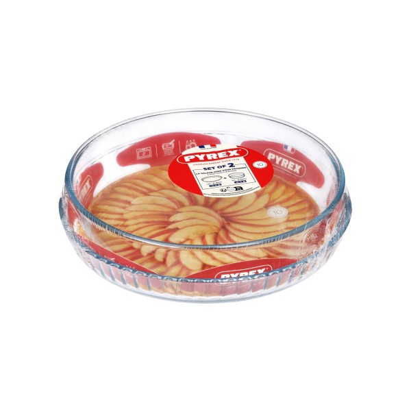 Sada skleněných forem PYREX 26cm a 28cm