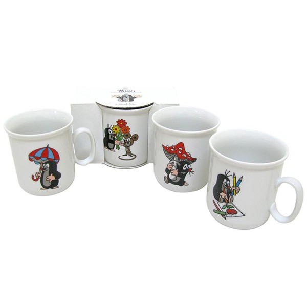 Porcelánový hrnek THUN 160ml krtek MIX motivů