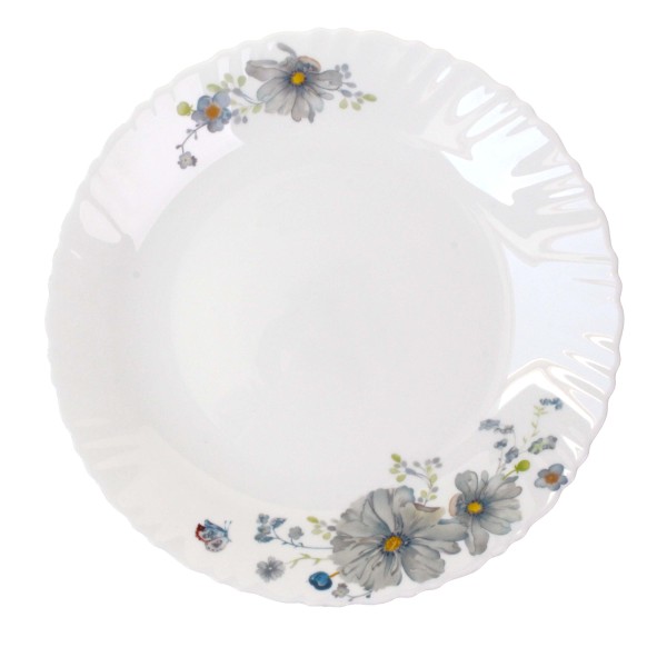 Jídelní talíř AMELIA 26cm opálové sklo