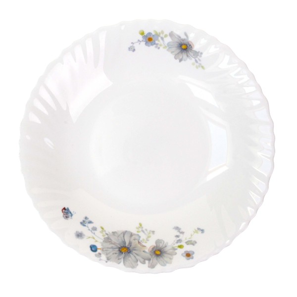 Hluboký talíř AMELIA 22cm opálové sklo
