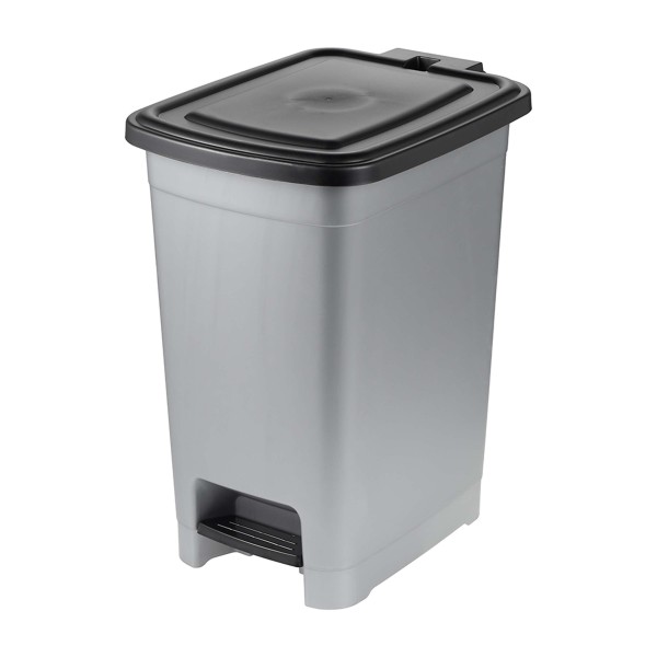 Plastový nášlapný odpadkový koš KEEEPER 25l