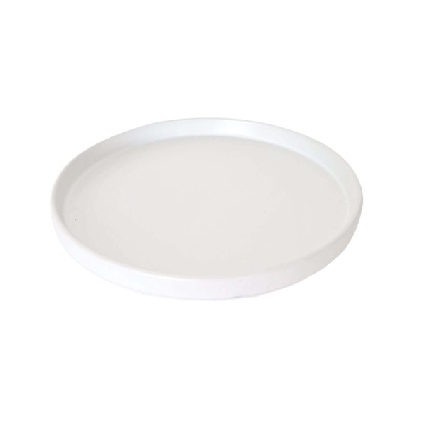 Keramický jídelní talíř KITCHISIMO 26cm bílý mat