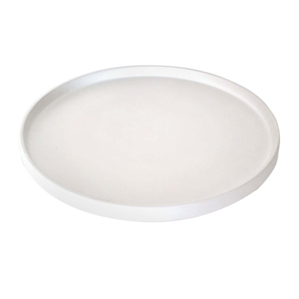 Keramický dezertní talíř KITCHISIMO 20cm bílý mat