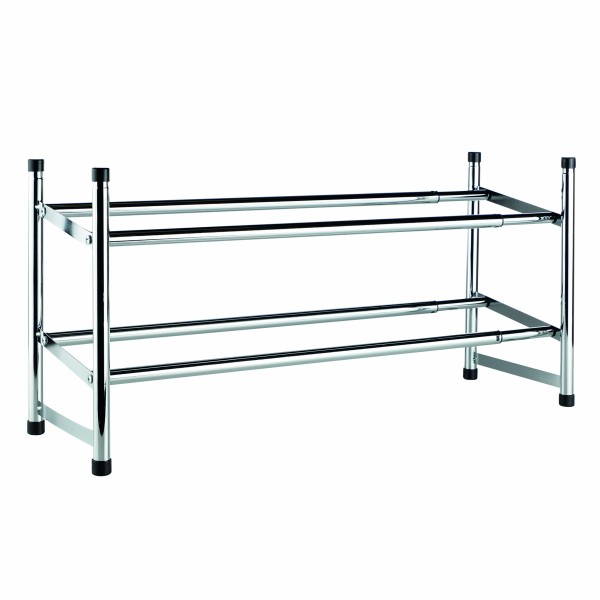 BOTNÍK NASTAVITELNÝ CHROMOVANÝ ŽELEZNÝ 2-PATROVÝ