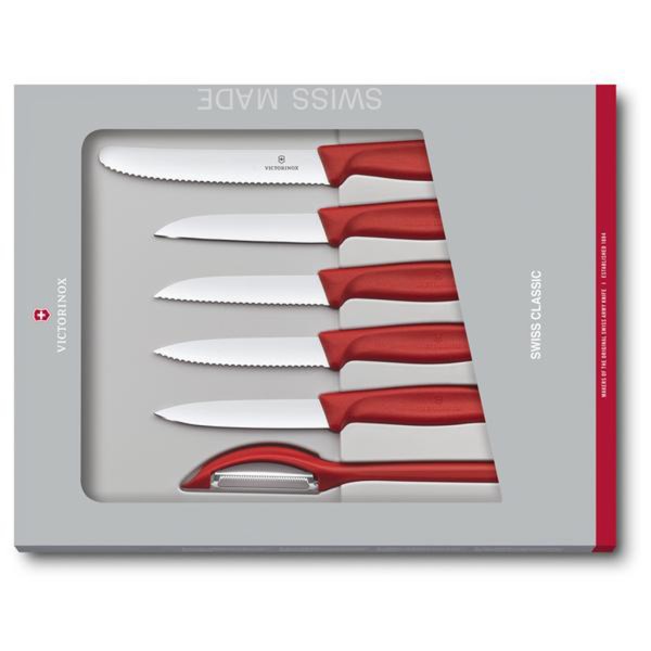 SADA NOŽŮ VICTORINOX NA ZELENINU, 6KS
