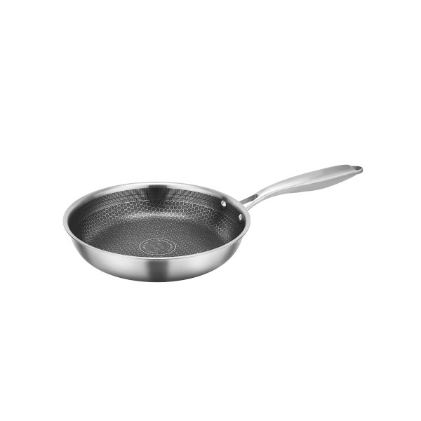 Nerezová pánev KITCHISIMO Chef 20cm nepřilnavý povrch