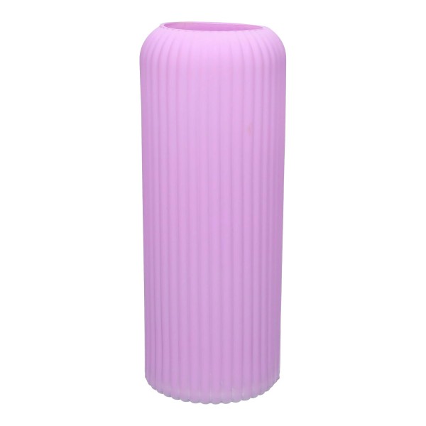 Skleněná váza NORA 25cm fialová