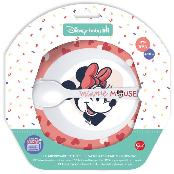 Dětská sada nádobí MINNIE 2ks