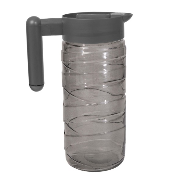 DŽBÁN 1.54L ŠEDÝ, SKLO/PLAST