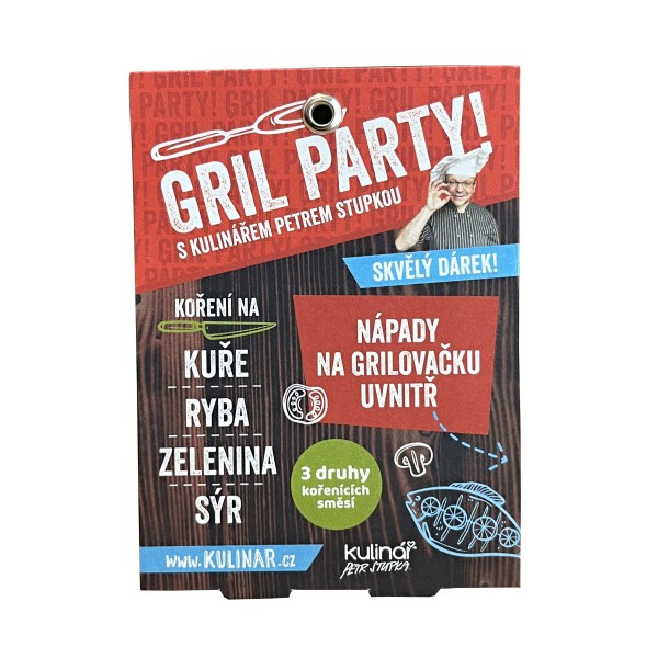 Koření gril party red 3x20g