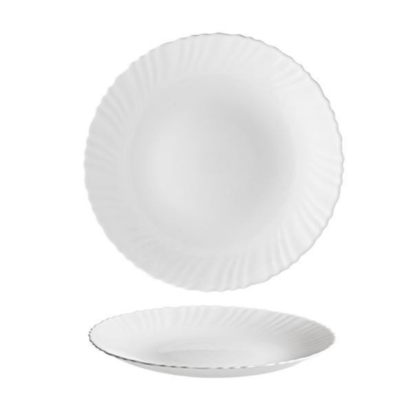 Jídelní talíř TITAN 24cm opálové sklo