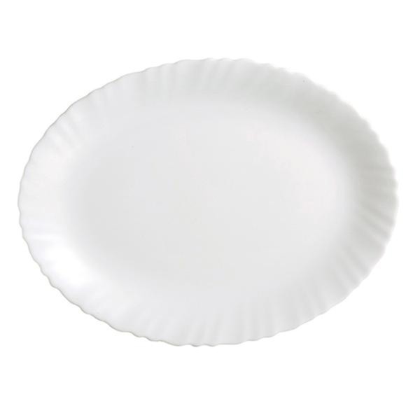 Servírovací talíř TITAN 36cm opálové sklo