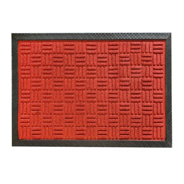 Rohožka 40x60cm TORO červená guma/PP