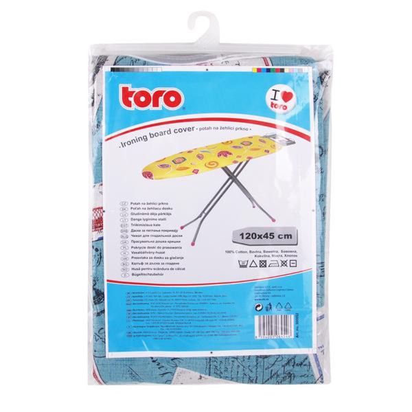 Potah na žehlicí prkno TORO 45x120cm