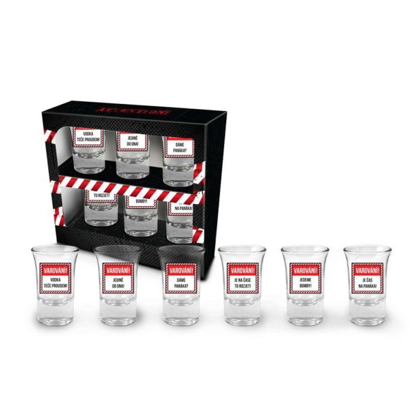 Dárková sada panáků 6x35ml, 