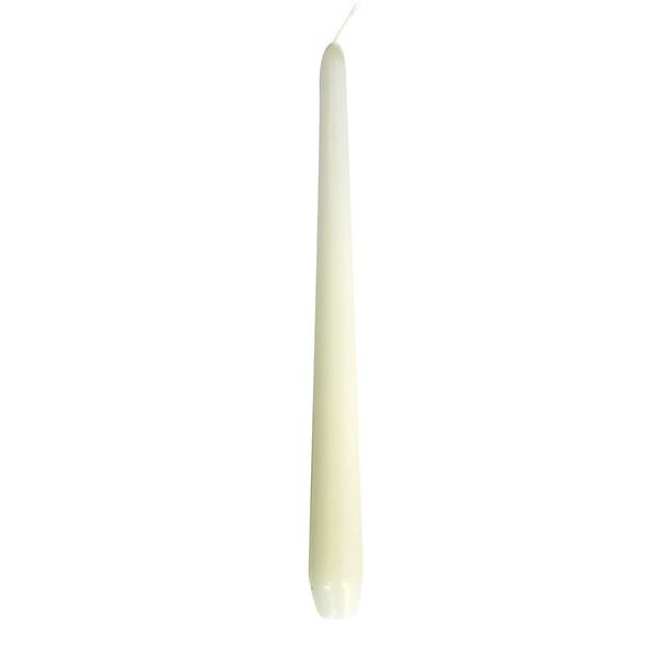Kónická svíčka 24,5cm PROVENCE bílá