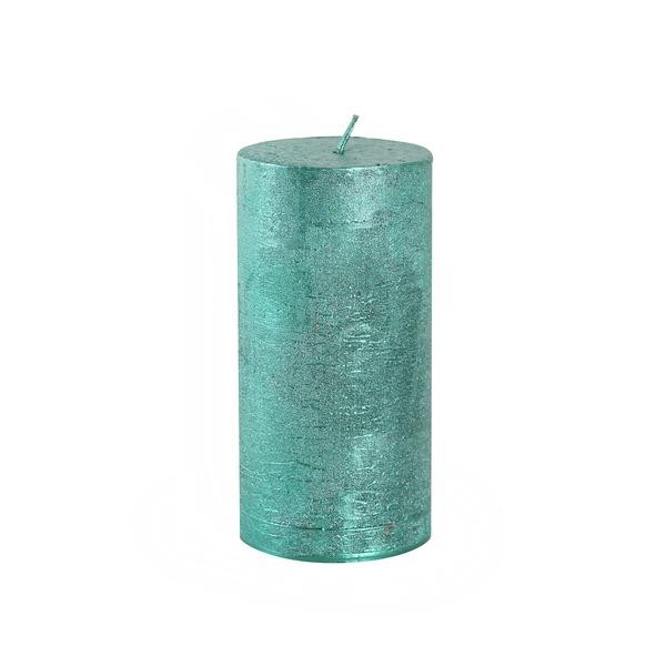 Rustikální svíčka 12cm PROVENCE zelená
