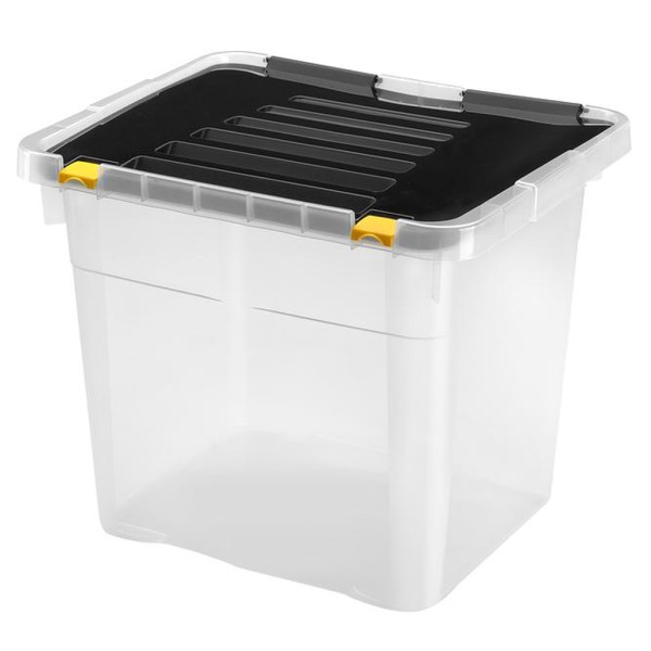 Plastový úložný box s víkem HEIDRUN One 36l