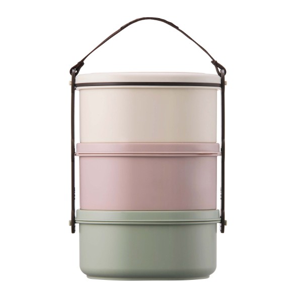 Plastový jídlonosič LOCK 3x680ml