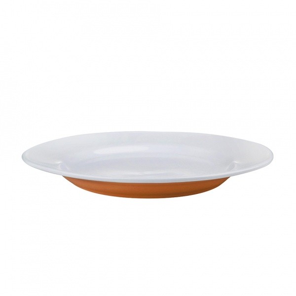 TALÍŘ JÍDELNÍ, PORCELÁN, ORANŽOVÝ MAT, 27,5 CM
