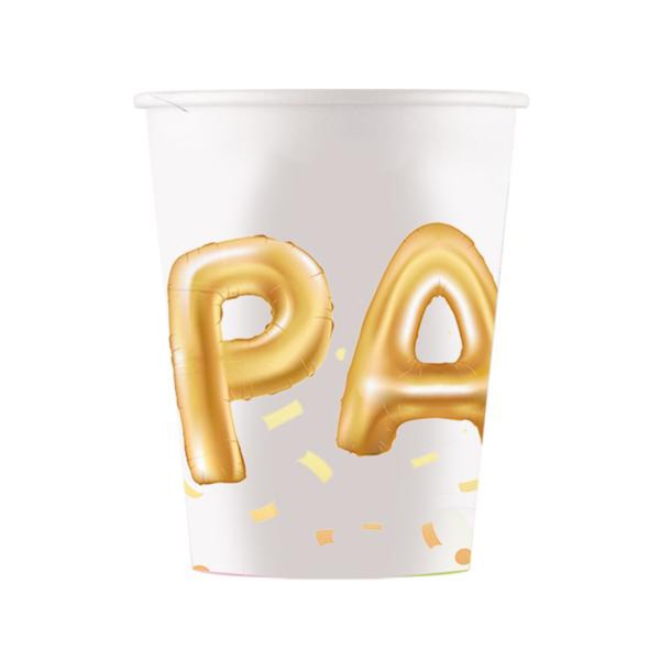 Papírový kelímek 200ml party 8ks