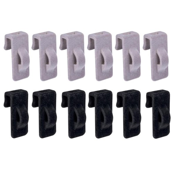 HÁČKY NA RAMÍNKA ALPINA 6KS 2ASS 5X2,5X2CM